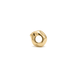 Irregular Spacer Bead - 1×3mm 18K Gold Plated