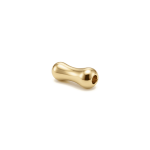 Bone Spacer Bead - 2×7mm 18K Gold Plated