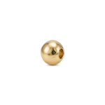 Round Spacer Bead - 2.5mm 18K Gold Plated - Image 2