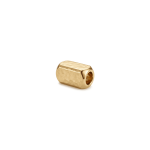 Cuboid Spacer Bead - 2×4mm 18K Gold Plated