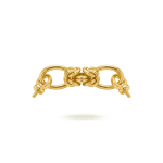 Connector Link Knotted Chain - 6×35mm 18K Gold Plated